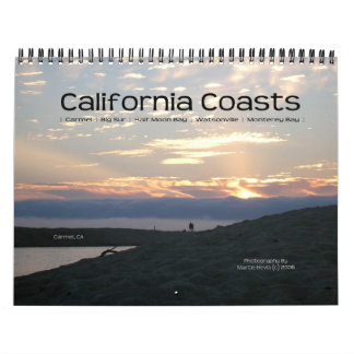 Littoral de la Californie - calendrier