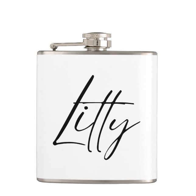 Litty  hip flask (Front)