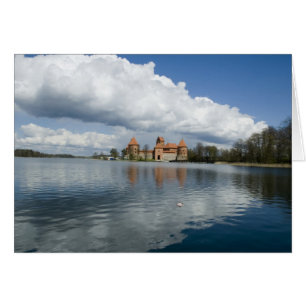 Lituanie, Trakai. Château de l'île