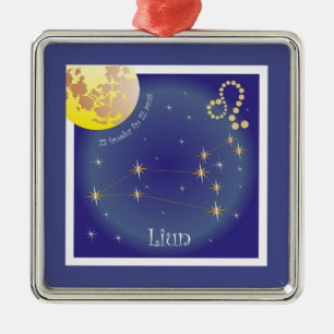 Liun 23 fanadur fin 22 avust Ornament