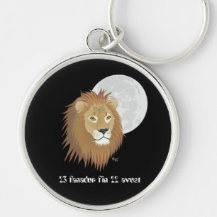 Liun 23 fanadur fin 22 avust Schlüsselanhänger Keychain