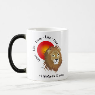 Liun 23 fanadur fin 22 avust Tasse Magic Mug