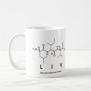 Liv peptide name mug