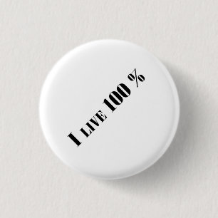 Live 1 Inch Round Button
