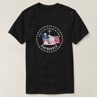 Live A Life Worthy2 -Vet T-Shirt