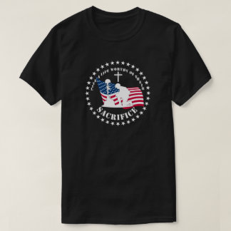 Live A Life Worthy -Vet T-Shirt