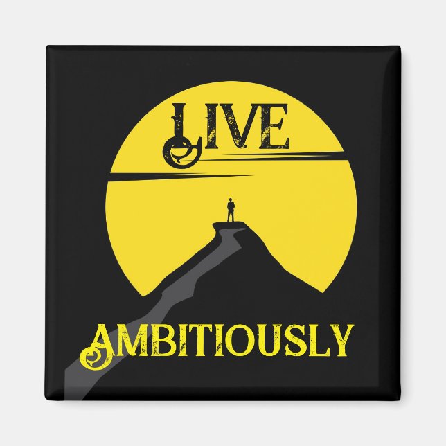 Live Ambiently Magnet (Devant)