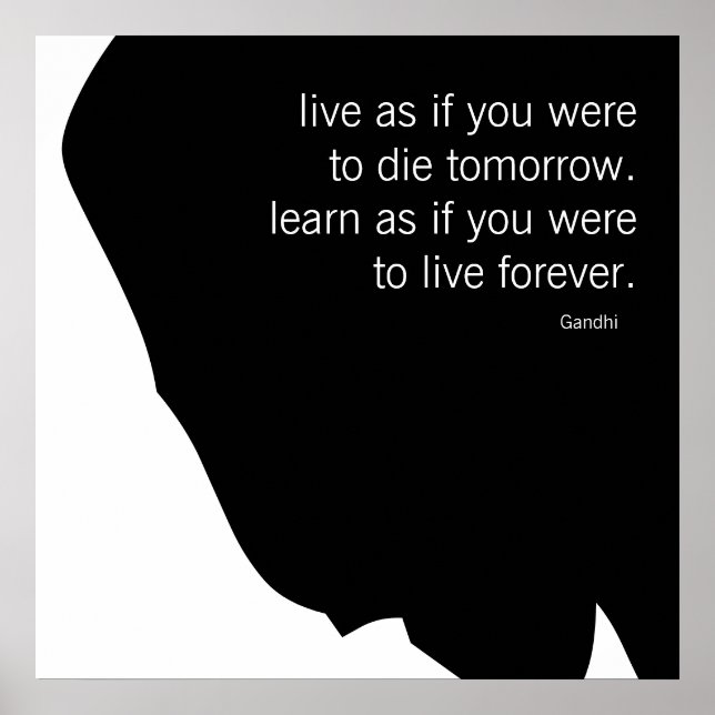 Live and Learn Poster (Front)