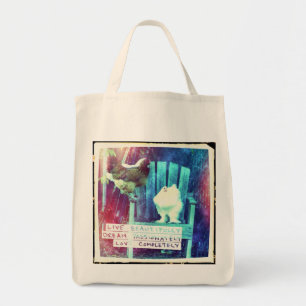 Live Beautifully Tote Bag