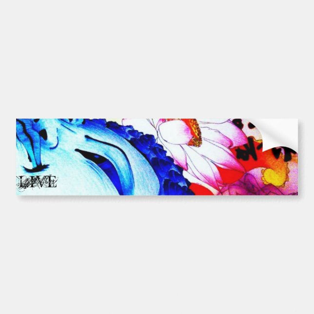 LIVE BUMPER STICKER (Front)