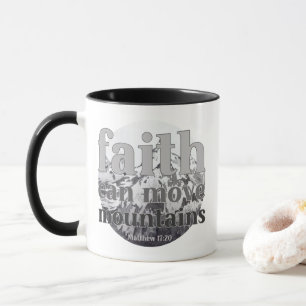 Live by faith mug