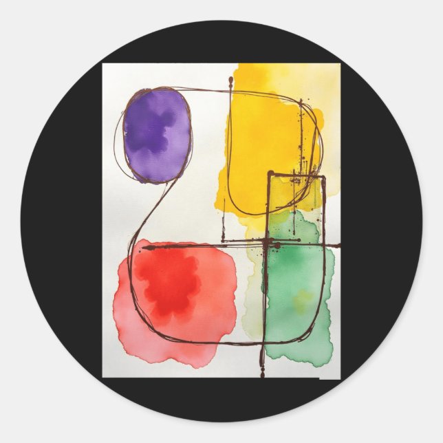 Live Colours Sticker  (Front)