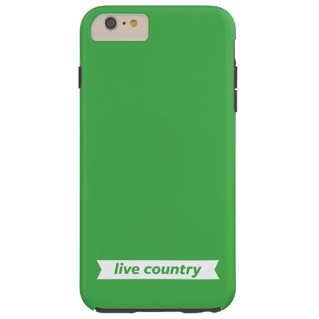 Live Country Case-Mate iPhone Case (Back)
