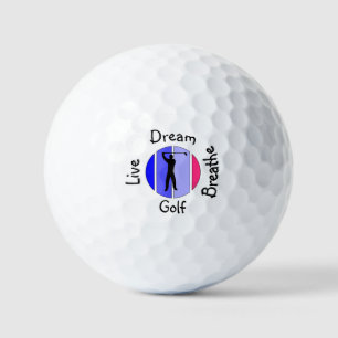 Live, dream, breathe golf balls