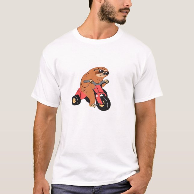 Live Fast Die Eventually Oversized T-Shirt (Front)
