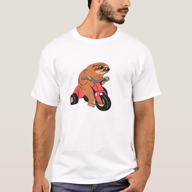 Live Fast Die Eventually Oversized T-Shirt (Front)