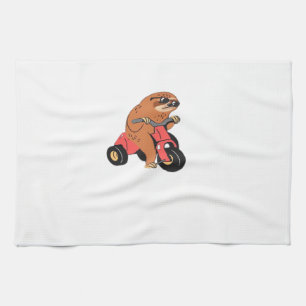 Live Fast Die Eventually Oversized T-Shirt Kitchen Towel