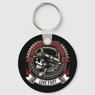 Live Fast Keychain