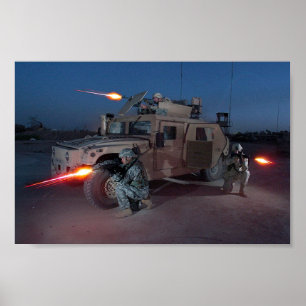 Live Fire Weapons Training Poster