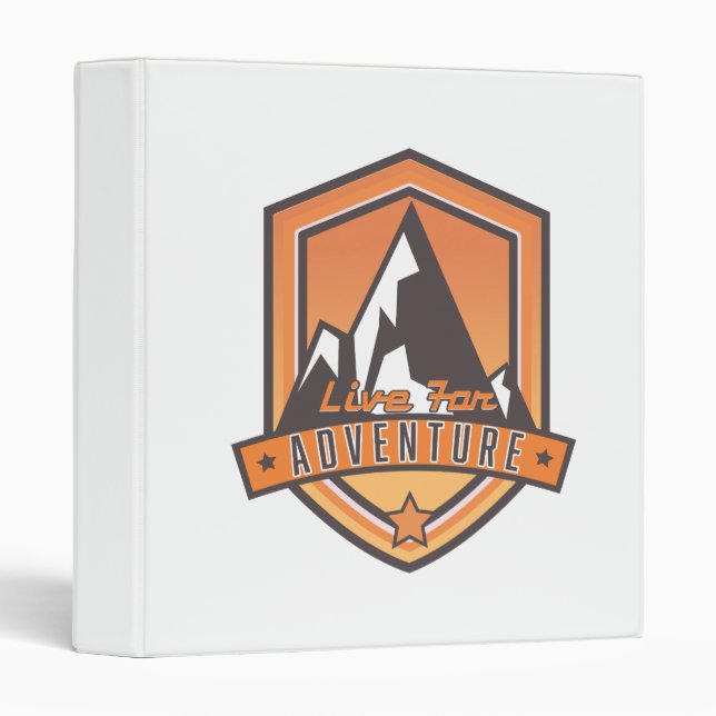 Live for Adventure Binder (Front/Spine)
