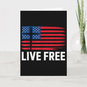 Live Free Card