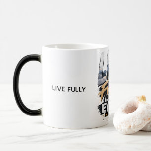 Live Fully • Adventure Mountain Ceramic Mug
