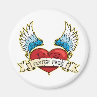 Live Gluten Free Magnet