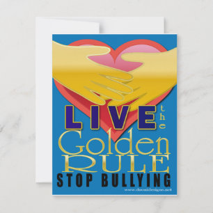 live golden rule stop bullying