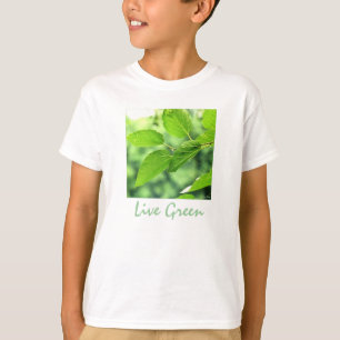 'Live Green' Kids' T-shirt