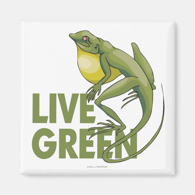 Live Green Magnet (Front)