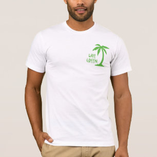 Live Green - Palm Tree T-Shirt