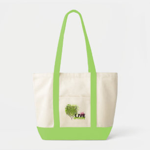 Live Green Tote Bag