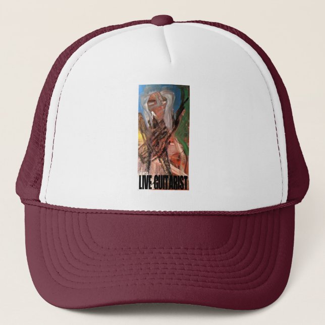 LIVE GUITARIST TRUCKER HAT (Front)
