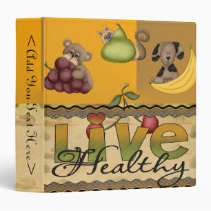 Live Healthy Fruity Binder