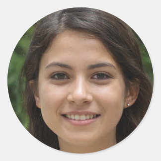 Live in the Moment Classic Round Sticker