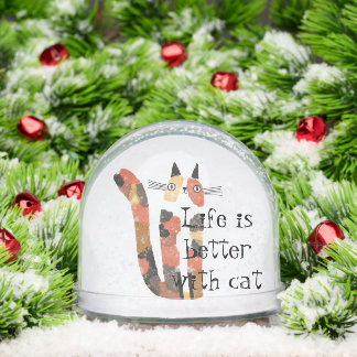 Live Is Better With Cat – Cute Cat Lover Gift 