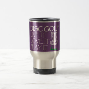 Live it love it Disc golf café tasse