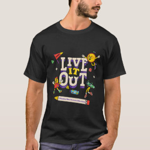 Live It Out Love Like Jesus Vbs 2025 Christian Cam T-Shirt