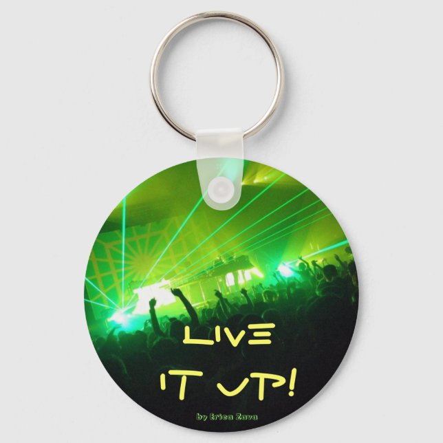 Live it up! keychain (Front)