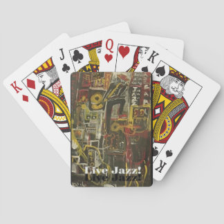 LIVE JAZZ PLAYING CARDS