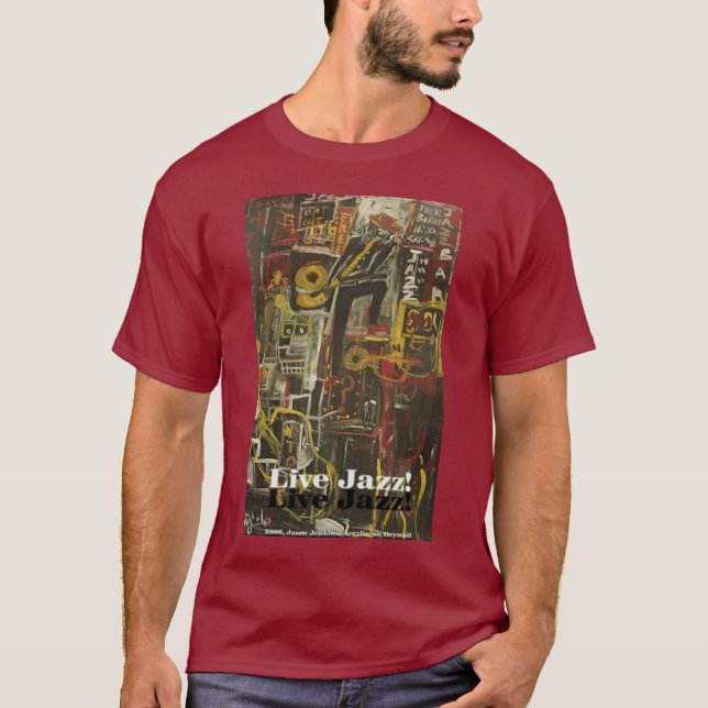 LIVE JAZZ T-Shirt (Front)