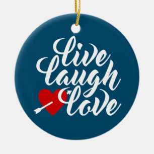 Live Lauder Love Valentine Calligraphy   Ornement