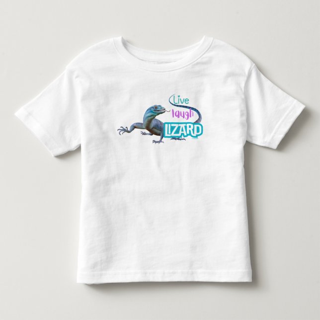 Live Laugh Lizard Toddler T-shirt (Front)