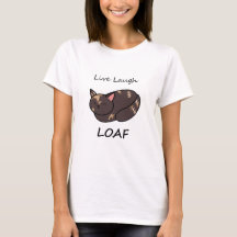 Live Laugh Loaf Tortie Cat Shirt