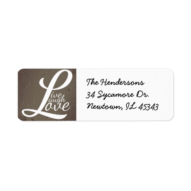 LIVE LAUGH LOVE (Front)