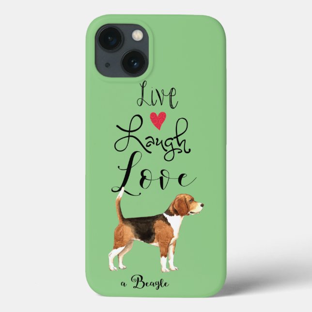 Live Laugh Love a Beagle Case-Mate iPhone Case (Back)