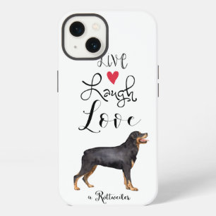 Live Laugh Love a Rottweiler iPhone 13 Case
