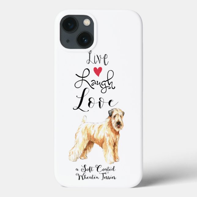 Live Laugh Love a Wheaten Case-Mate iPhone Case (Back)