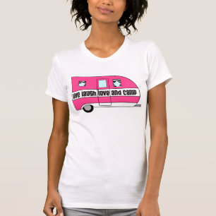 "Live, Laugh, Love and Camp" T-Shirt