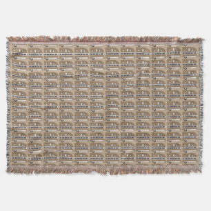 "Live, Laugh, Love and Camp" Throw Blanket